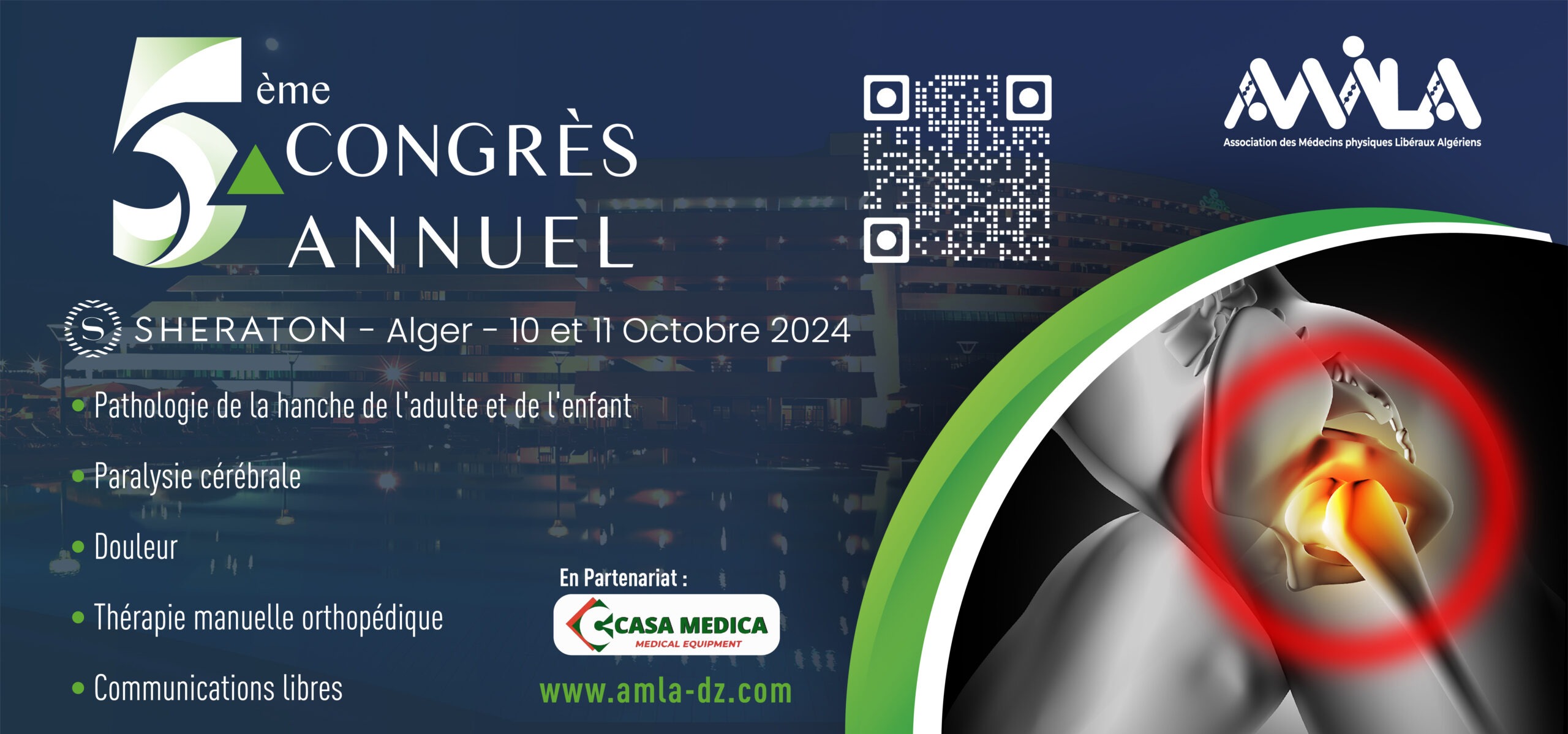 5ème congrès annuel – Sheraton, Alger – 10 et 11 Octobre 2024